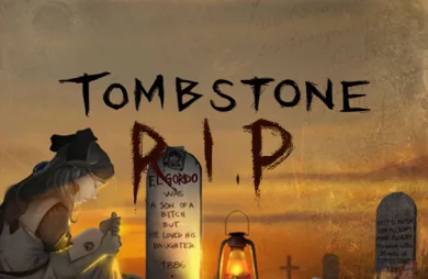 Tombstone RIP cover